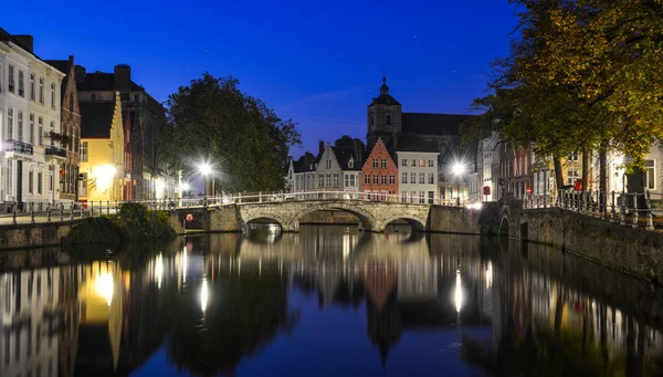 Güzel Eski Bruges şehri 