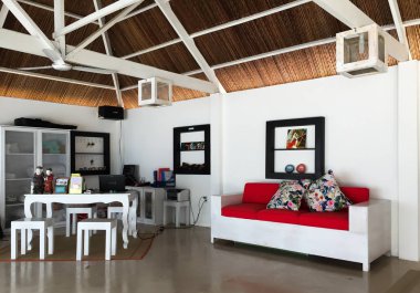 Phu Quoc, Vietnam 'da ucuz bir pansiyon.