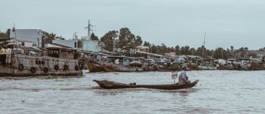 Cai Can Tho, Vietnam pazarda yüzen Rang 