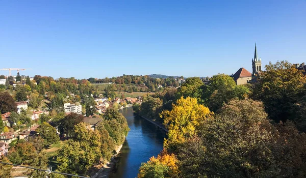 Güzel manzara, Bern, İsviçre — Stok fotoğraf