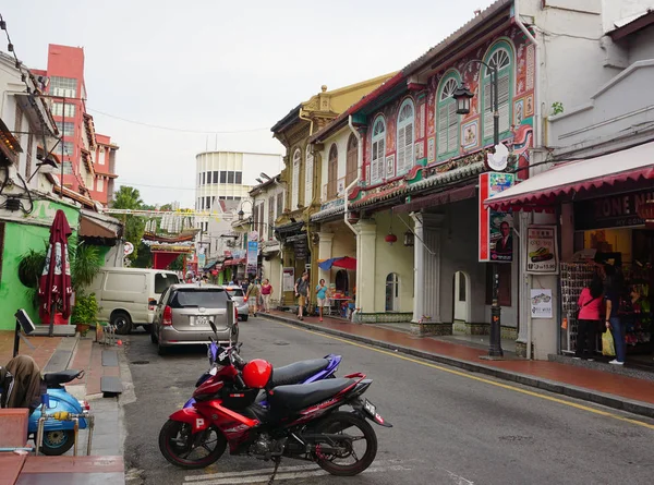 Bâtiments anciens situés à Penang, Malaisie — Photo