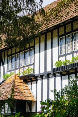 Yazın dağdaki antik villalar 