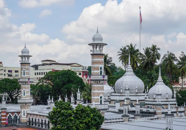 Masjid Jamek of Kuala Lumpur mosque — 스톡 사진