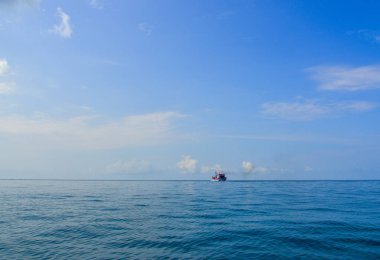 Phu Quoc Adası, Vietnam 'ın güzel deniz manzarası 
