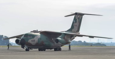 Askeri uçak Iruma Hava Üssünde sergilenecek. 