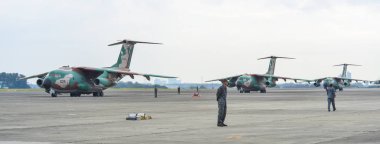 Askeri uçak Iruma Hava Üssünde sergilenecek. 