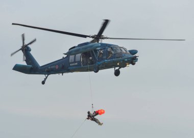 Sikorsky UH-60J Blackhawk helicopter clipart