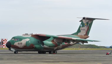 Askeri uçak Iruma Hava Üssünde sergilenecek. 