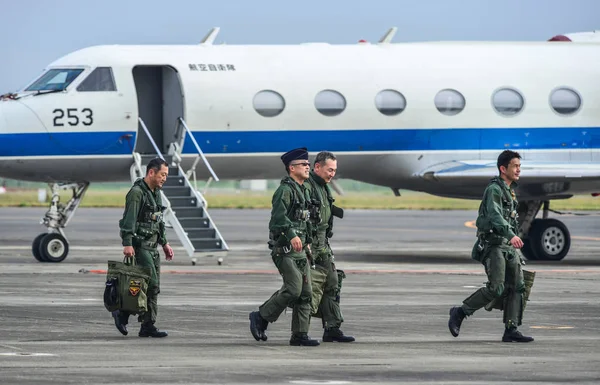 Luftbesatzung der japanischen Luftverteidigungsstreitkräfte (jasdf) — Stockfoto