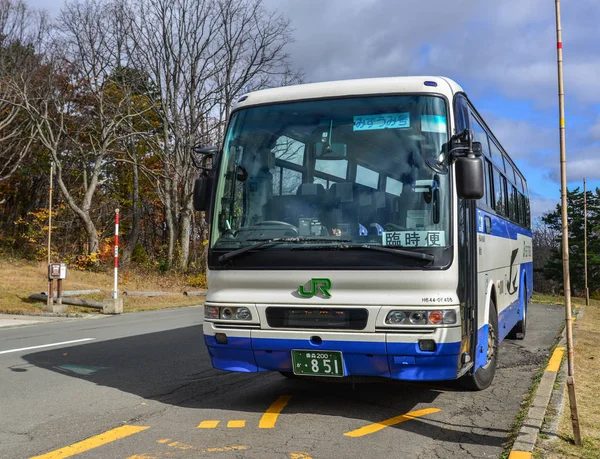 Autobús turístico para Hakkoda Mountain Site —  Fotos de Stock