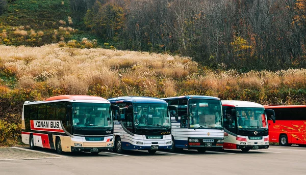 Autobús turístico para Hakkoda Mountain Site —  Fotos de Stock