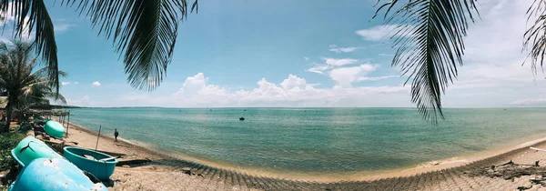 Seascape of Mui Ne town in Phan Thiet, Vietnam — Stock fotografie