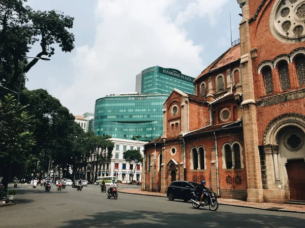 Saigon Notre-Dame Cathedral Basilica — Stock Photo, Image