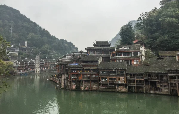 Fenghuang Altstadt in Hunan, China — Stockfoto