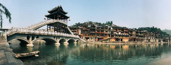 Fenghuang stare miasto w Hunan, Chiny — Zdjęcie stockowe