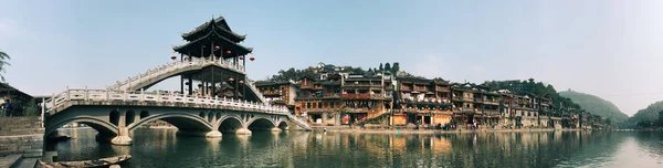 Fenghuang stare miasto w Hunan, Chiny — Zdjęcie stockowe