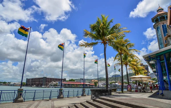 Port Louis égboltja, Mauritius — Stock Fotó