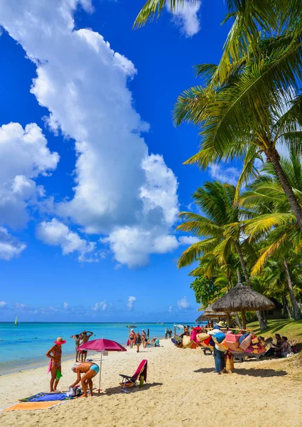 Hermoso paisaje marino de Isla Mauricio — Foto de Stock