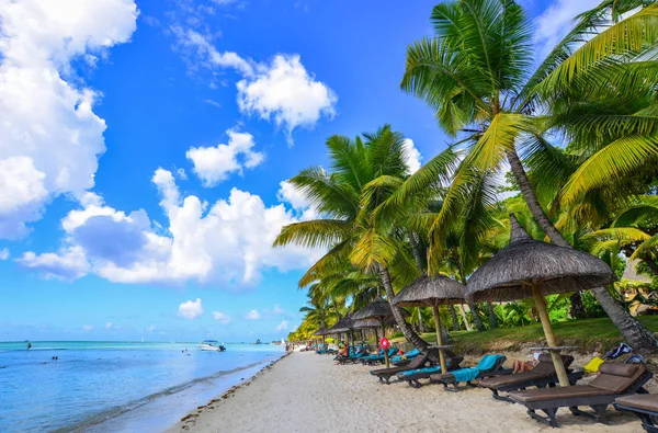 Hermoso paisaje marino de Isla Mauricio — Foto de Stock