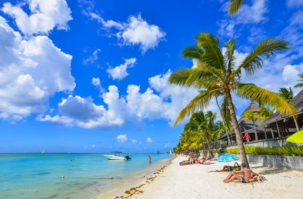 Hermoso paisaje marino de Isla Mauricio — Foto de Stock