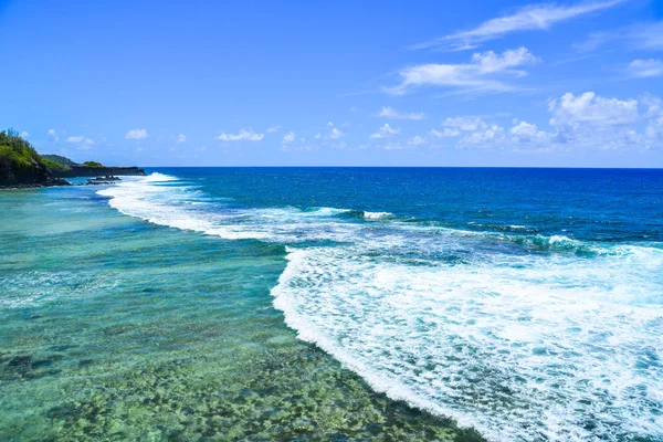 Bellissimo paesaggio marino dell'isola di Mauritius — Foto Stock