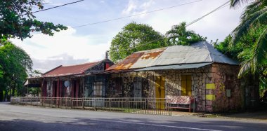 Mauritius Adası 'nın kırsal köyü