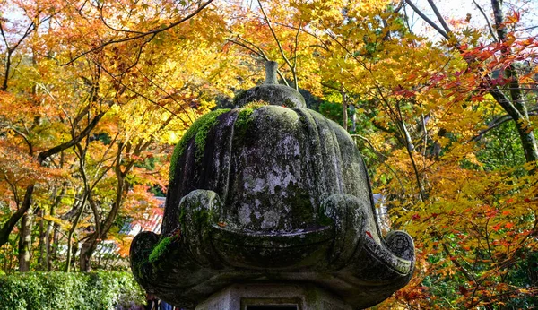 Осенний пейзаж в Арашияме, Киото, Япония — стоковое фото
