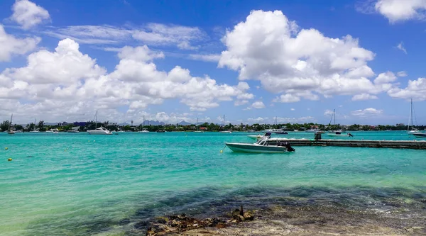 Vacker havsutsikt på ön Mauritius — Stockfoto