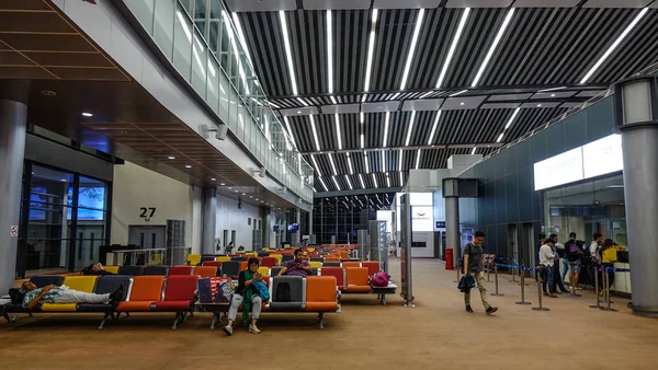 Зал вылета аэропорта Куала-Лумпур — стоковое фото