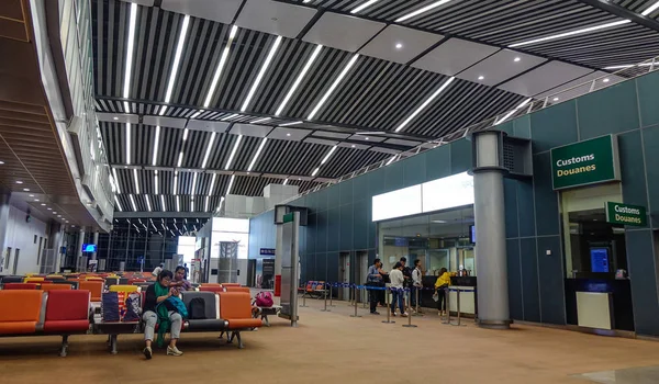 Abflughalle des Flughafens Kuala Lumpur — Stockfoto
