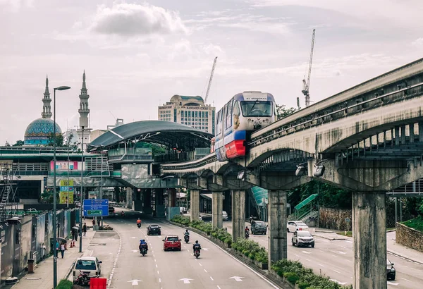 Stadsgezicht van Kuala Lumpur, Maleisië — Stockfoto
