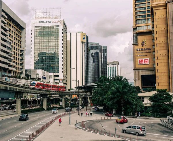 Stadsgezicht van Kuala Lumpur, Maleisië — Stockfoto
