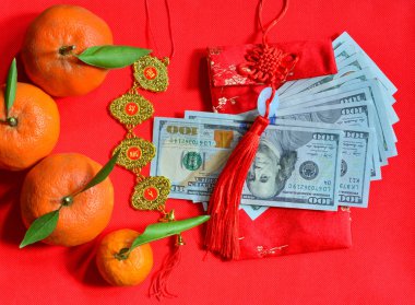 Ay yeni yıl arka plan 