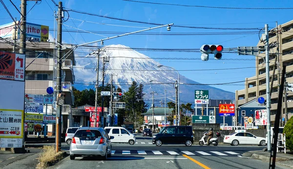 Municipio de Gotemba con Mt. Fondo de Fuji — Foto de Stock