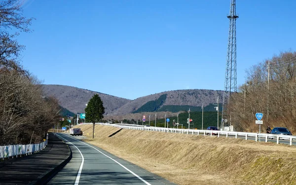 Vidéki út Gotemba kerületben — Stock Fotó