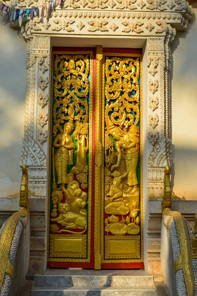 Ancient Buddhist Pagoda Vientiane Laos Lao Buddhism Unique Version Theravada — Φωτογραφία Αρχείου