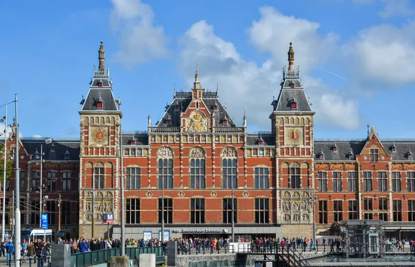 Ámsterdam Holanda Oct 2018 Antiguo Edificio Amsterdam Holanda Ámsterdam Conocida —  Fotos de Stock