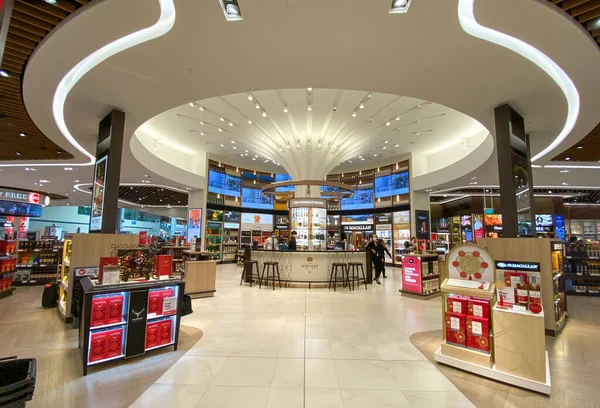 Singapur Februar 20120 Duty Free Shops Abflugterminal Des Flughafens Changi — Stockfoto