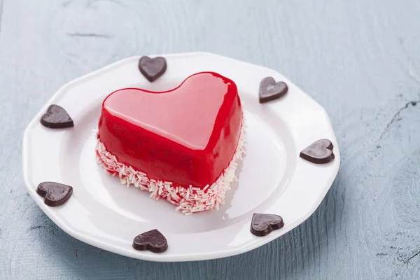 Pastel de San Valentín dulce — Foto de Stock