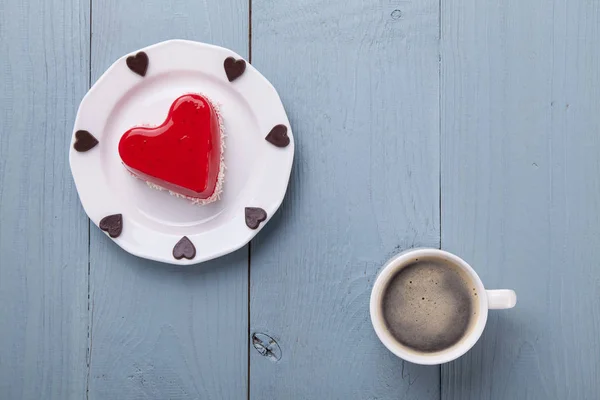 Dolce torta di San Valentino — Foto Stock