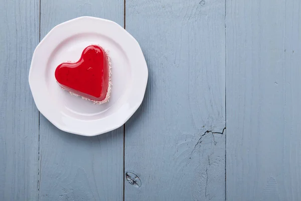 Słodkie Walentynki tort — Zdjęcie stockowe