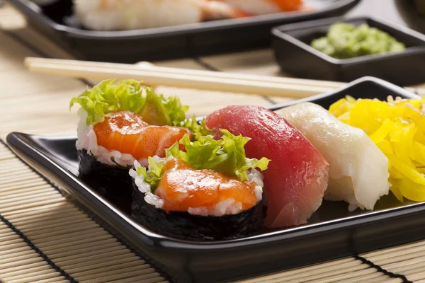 La composizione del sushi — Foto Stock