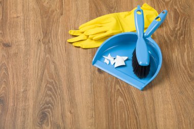 Temizlik - zemin süpürme kavramı