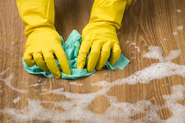 Concept cleaning - washing floors — Stock Photo, Image