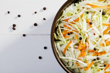 Asitleme için taze lahana