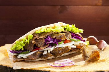 Çörek sığır eti kebabı