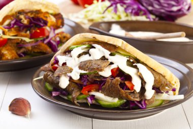 Çörek sığır eti kebabı