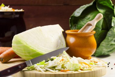 Asitleme için taze lahana