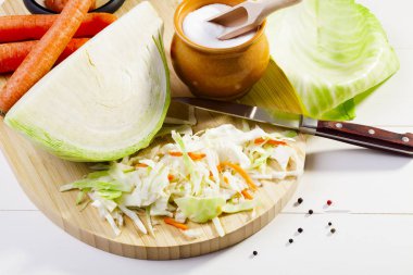 Asitleme için taze lahana