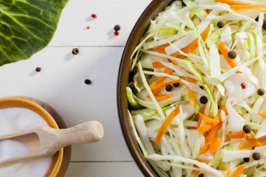 Asitleme için taze lahana